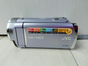 【ジャンク品】Victor・JVC GZ-E225-V【2012年製】 ハンディビデオカメラ