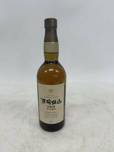 未開栓 サントリー 木樽仕込 1981 ピュアモルトウイスキー ジャパニーズウイスキー 750ml 43% 箱無し 