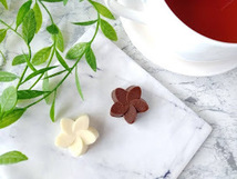 お花のチョコレート型（プルメリア）（22）　シリコン型　シリコンモールド　お菓子　手作り　プレゼント_画像1