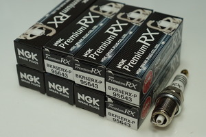 NGK BKR5ERX-P 95643 ポンチカシメ x8本 エヌジーケー 日本特殊陶業 送料込★8X-2276 ミラジーノ MIRA GINO L711S ミラジーノ MIRA GINO L