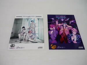 [管00]【送料無料】ブロマイド 2枚セット B-PROJECT Bプロ MooNs THRIVE Welcome to the GLORIA Dancing Dancing 特典 非売品