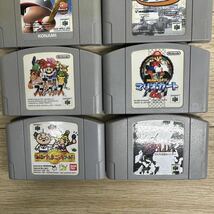 Nintendo N64 マリオカート64/マリオパーティー2/ゼルダの伝説/パワフルプロ野球 他 ソフト 10本セット【管2913X】_画像3