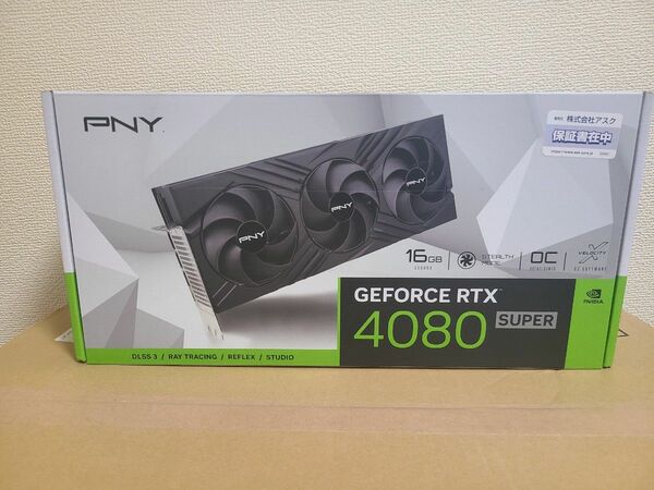 【48時間限定値下げ】PNY GeForce RTX 4080 SUPER 16GB VERTO OC 3FAN