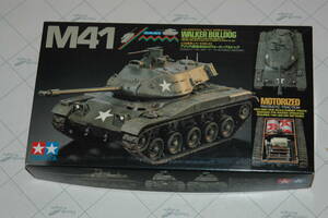 タミヤ アメリカ軽戦車 M-1ウォーカーブルドック TAMIYA M41 WALKER BULLDOG 1/35 No.43 未組立/美品　検) バーコードなし 当時物 