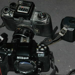 フィルムカメラ まとめて 11台 一眼レフとコンパクトカメラ used/ジャンクで 検) ニコン キャノン ミノルタ etcの画像4