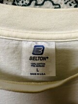 90s ビンテージ HornetWheel BELTONボディ USA製 SK8 ロゴ 半袖Tシャツ 1990年代■サイズ表記Ｌ アメリカ製 スケーター 当時物 古着_画像4