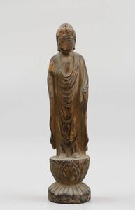 仏教美術 江戸期 木彫 阿弥陀如来像 仏像 千体仏 TK070