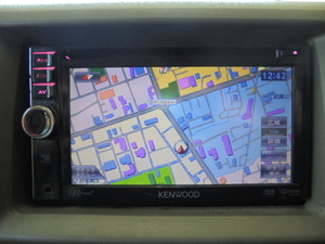 KENWOOD　ケンウッド　MDV-333　メモリーナビ　動作確認済み　SDナビ　TVワンセグ内蔵　USB　CD　DVD再生OK　6.1V型　彩速ナビ　