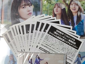 日向坂46 11thシングル「君はハニーデュー」発売記念スペシャル抽選応募シリアルナンバー12枚