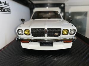 イグニッションモデル 1/18 日産ブルーバードU GTX(エンジン付き)