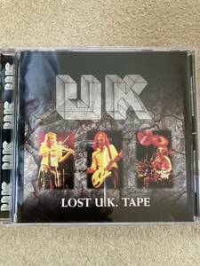 UK U.K. ユーケー　lost tapes 1979 CD eddie jobson john wetton terry bozzio プレス