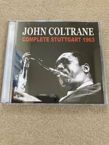 john coltrane stuttgart ライヴ　1963 2枚組　CD ジョン　コルトレーン　レア