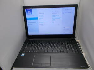 K15 東芝 dynabook B55 Core i3 6100U HDD/無 メモリ/4GB　BIOS確認