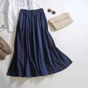  новый товар # craft стандартный btik# Индия хлопок распределение цвета лоскутное шитье юбка темно-синий × голубой!... материалы! мягкий Silhouette 