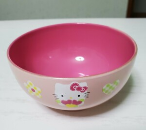 サンリオ　ハローキティ　キティちゃん　子ども　茶碗　ピンク　可愛い　昭和レトロレア