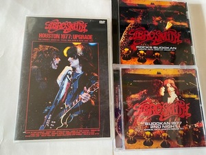 AEROSMITH BUDOKAN 1977 2DAYS + HOUSTON 1977(DVD)