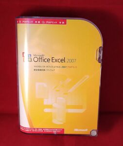 ●即決/製品版●Microsoft Office Excel 2007●２台認証●