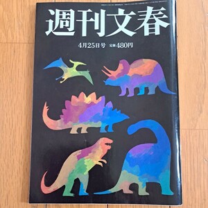 週刊文春2024年4月25日号　奈緒　など