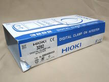 未使用 HIOKI デジタルクランプオンハイテスタ 3282 日本製 2009年製 廃番 電力 測定器 日置電機 ヒオキ 取扱説明書付 電池無し_画像9