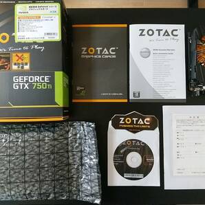【送料無料】GPU ZOTAC GeForce GTX 750 Ti 2GB ZTGTX750TI-2GD5R01/ZT-70601-10Mの画像4