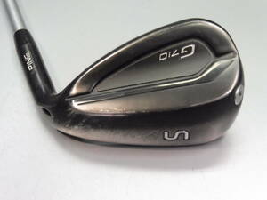 PING ピン G710 アイアン FUJIKURA HL45　power spec　SW 黒　中古 日本仕様