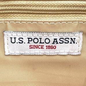 １円〜 ◇美品 激レア 格安スタート◇ U.S. POLO ASSN ポロ クラッチバッグ セカンドバッグ ビジネス メンズ ラウンドジップ 大容量 の画像8