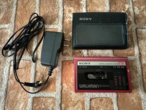 SONY WM-F30 Cassette WALKMAN cassette Walkman only the radio operation verification ending junk 