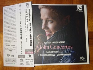 モーツァルト ヴァイオリン協奏曲全集　イザベル・ファウスト（2SACDシングルレイヤー）