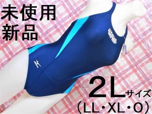 ２L【 O XL LL 】 新品 未使用 / CENTRAL セントラル スイミング / MIZUNO ミズノ 女子 指定 水着 / スクール水着 競泳水着 大きいサイズ