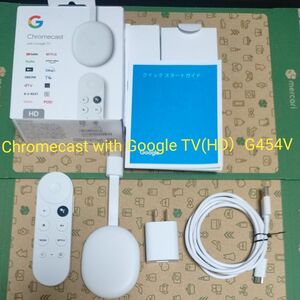 Chromecast with Google TV(HD）G454V