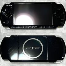 〈状態良好・画面無傷・動作確認済み・最終型〉PSP-3000 本体 ピアノブラック PlayStation Portable 薄型_画像2