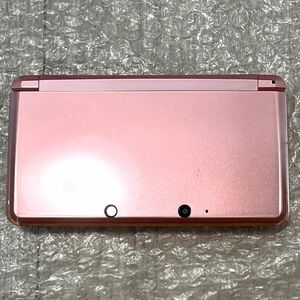 ( superior article * screen less scratch * operation verification ending ) Nintendo 3DS body Misty pink NINTENDO 3DS CTR-001