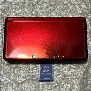 ( present condition goods * operation verification ending ) Nintendo 3DS body flair red NINTENDO 3DS CTR-001