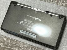 〈本体状態良好・画面無傷・動作確認済み〉ニンテンドー3DS 本体 コスモブラック NINTENDO 3DS CTR-001_画像6