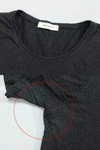 美品 ミラショーン コットン100％半袖プルオーバー/Tシャツ2枚セット 黒42/44 al063_画像9