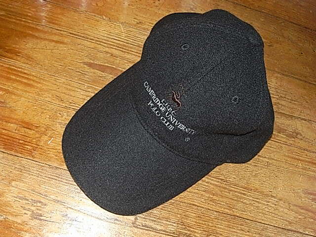 CAMBRIDGE UNIVERSITY POLO CLUB CAP 未使用品。