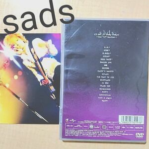 ★ライヴDVD【ＳＡＤＳ】Zepp Tokyo~sads 2003 tour“13-Thirteen-~ DVD　◆清春◆黒夢