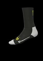 ale アレー THERMO PRIMALOFT SOCKS ソックス 靴下 ブラックフルオイエロー Lサイズ 22FW528242854