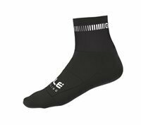 ale アレー LOGO Q-SKIN Socks ソックス 靴下 ブラックホワイト Lサイズ 22SS528230219