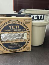 YETI ロードアウト 5ガロンバケツ＋リッド（蓋） 未使用新品 　YETI LOADOUT 5-GALLON BUCKE＋Lid　イエティクーラーボックス_画像1