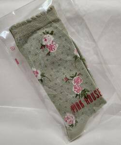  postage included!! socks * Pink House | P I N K H O U S E *[bro Sam ro-z pattern socks ~ is ka~ ] unopened 