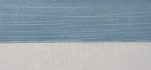 山中現『水色のかたち』木版画　ed.15/25.　鉛筆サイン　シートのみ　1998年制作_画像3