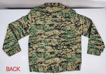 迷彩セットアップ 3点セット ジャケット パンツ Tシャツ ミリタリー サバゲー アーミー XL 大きいサイズ 総柄 トップス ボトムス 戦闘服_画像5