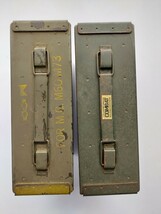 ミリタリー 弾薬箱 アンモボックス USミリタリー 米軍 弾薬ケース サバゲー 工具箱 工具入れ ボックス アーモボックス BOX_画像7