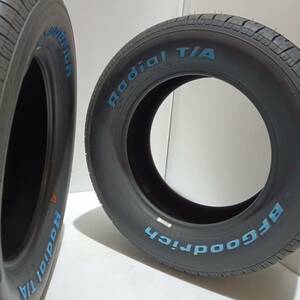 【2本】在庫有り 即日発送 BFグットリッチ ラジアルT/A P235/60R15 2023年製 235/60-15 ホワイトレター 正規輸入品 新品