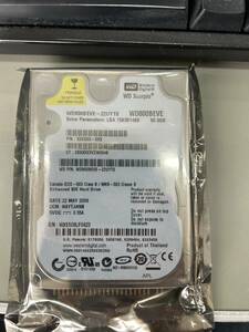 WD HDD WD800BEVE 80GB 2.5インチ ノートパソコン用 新品未開封品