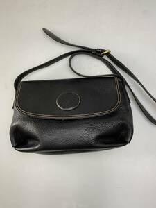 N476　ジバンシー　GIVENCHY　ショルダー　バッグ　レザー　ロゴ　