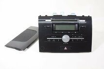 MH23S ワゴンR スティングレー X H20年式　純正オーディオ CD チューナー 取付けステー付 PS-3169J-A 39101-70KA0 -_画像2