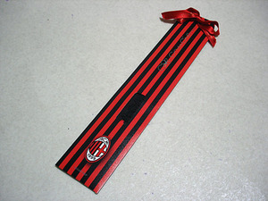 新品本物 クルチアーニ Cruciani FORZA MILAN！ コラボブレスレット ACミラン セリエA イタリア限定品 ロッソネロ 赤黒