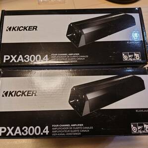 KICKER PXA300.4 4chアンプ4個セット ATV マリン キッカー アンプの画像2